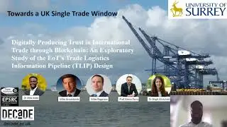 Digitally Producing Trust in International Trade through Blockchain