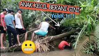 CARI IKAN KAPIUL LAZI di sungai surut/ dangkal - PART 1- ORANG JAMBI - raja sumatra