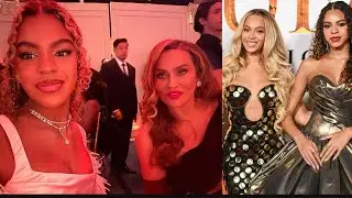 Blue Ivy Carter Is Beyonc&eacute;&rsquo;s Look-Alike on Glamorous Night Out With Grandma Tina Knowles&rdquo;