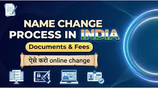 Name Change Process in India  Gazette Name Change Online  Name Change Gazette