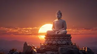 Sunset Serenity Meditation Music ~ Relax Mind Body | Deep Healing Sleep Aid Sounds
