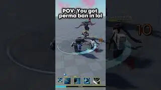 more balanced than real league💀 #shorts #roblox #leagueoflegends