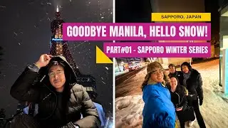How to Go from Manila to Sapporo, Japan 🇯🇵 | Hokkaido Winter Travel Vlog Part 01