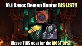Havoc Demon Hunter Dragonflight 10.1 Сезон 2 Список BIS!