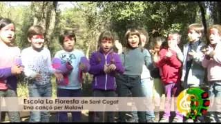 L'Escola La Floresta de Sant Cugat canta Una cançó per Malawi x2