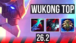 WUKONG vs SHEN (TOP) | 38K damage | KR Challenger | 26.2