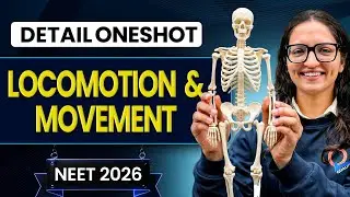 Locomotion And Movement Oneshot for NEET | Yoddha 2026 | Ritu Ma'am