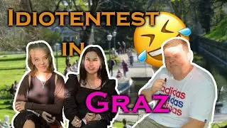 IDIOTENTEST in GRAZ 😂 | Straßenumfrage im GRAZER Stadtpark| Cousin von Mois? 😳