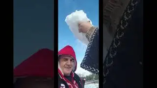 فلوق وسط الثلوج أول مرة بحياتي مع أحلى دعاء لكم 