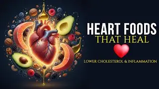 Foods That Support Heart Health Naturally | Lower Cholesterol & Inflammation