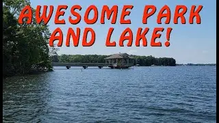 HUGE BOAT RAMP, COOL PARK AND SAILING CLUB - Lake Norman, NC - WALKTHROUGH - #lake #park #boat