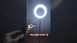 Light review #ringhlight #ringlightreview #ringlight #lightreview #tripodreview #tripodheadstand