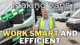 Working Vans going electric, made easier! @modul-system7187 up for awards for excellence #ev #esg