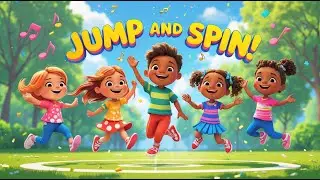 Jump and Spin! | Fun Dance Song for Kids