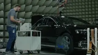 Audi A8 Development - Testing Electromagnetic Compatibility | AutoMotoTV