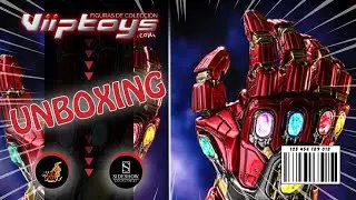 🔥Hot Toys🔥 1/4 Nano Gauntlet Avengers Endgame [Unboxing]