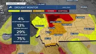 Latest drought numbers are mixed for Montana