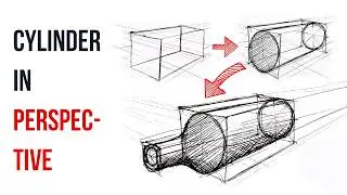 Draw Cylinders in Perspective | Turn Shapes into Objects!