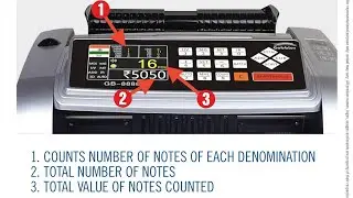 💸 Fake Note Pakdo! 😱 GOBBLER GB-8888-E Cash Counting Machine | Mix Note Value Counter 🔥