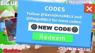 🌚NEW CODE & MOON UPDATE🌚 | Paper Ball Simulator | Roblox