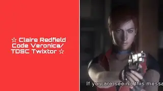 Claire Redfield Code Veronica/ the Darkside Chronicles Twixtor scene pack.