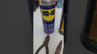 Удаляет ли WD-40 ржавчину с инструментов? #wd40 #tooltips #diy #technicallysteve #diytips ##handt...