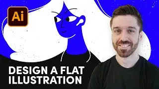 How To DESIGN a Flat Illustration in Adobe Illustrator 2020