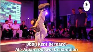 Best of Bboy Kent Bernard (2021-2024). Road to All-Japan footwork champ. Japanese footwork masters 2
