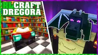 Победа над Краевым Драконом для улучшения наших зачарований! | RLCraft Дрегора