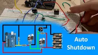 Arduino Auto Shutdown / Self Power Off (using MOSFETs)