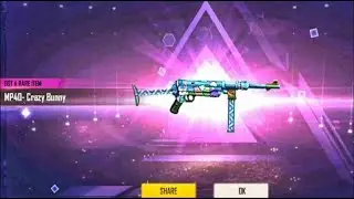 Crazy Bunny Mp40 redeem code😱| I got Bunny Mp40 in redeem😍 | G.W MAKTHUM