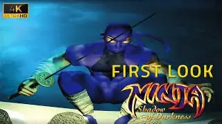 PS1 First Look [1] | Ninja: Shadow of Darkness (US) (1998) | 4K60ᶠᵖˢ
