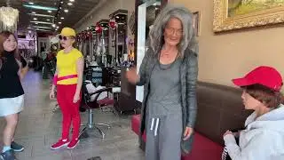 Ca sĩ Kĩm Ngân mới đến tiệm tóc My Lan Hair Salon trực tiếp!
