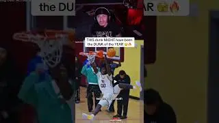 THIS IS THE DUNK OF THE YEAR #entertainment #basketball #streamer #twitch