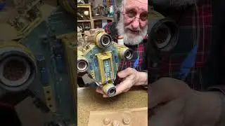 Mike the Paper Engineer Builds a STARWARS Rogue One Hammerhead Corvette Ship Live!