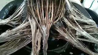 Full head Grey Highlights || Asian Hair
