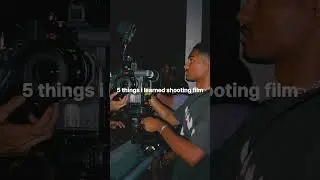 5 things I learned shooting film. #filmtips #16mmfilm