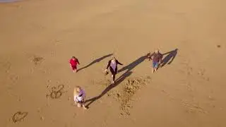Riviere Sands, Cornwall. Drone's Point of View