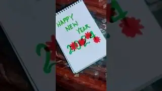 Happy new year 2024 Calendar page Ideas 🍁❤️ #frontpage #coverpage #calendar #2024