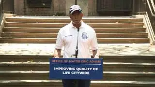 Mayor Eric Adams Makes Public-Safety- and Quality-of-Life-Related Announcement