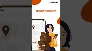 Grocery delivery app development #quickworks #appdevelopment #groceryapp #onlinegroceryapp