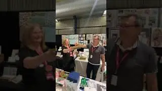 Teresa Brown Stamping Craft Alive Lardner Park 2024
