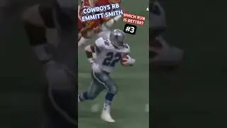 EMMITT SMITH ✭ BEST OF #COWBOYS LEGENDARY RB! 🔥 Which Of These 3 #Highlight Runs Is Better? 🏈 #NFL