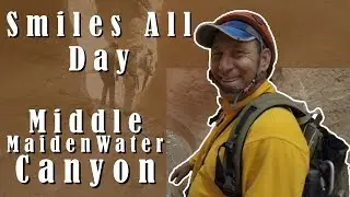 Middle Maidenwater Slot Canyon Hike | North Wash Utah