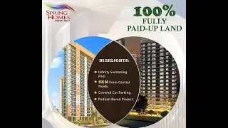Spring Homes - 1276 SqFt ( 3 BHK + 2 Toilets )