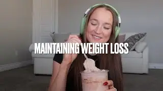 MAINTAINING WEIGHT LOSS: how i maintain my 30lb weight loss without restriction + reverse dieting 🌈💛