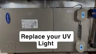 How to replace HVAC UV Lights 