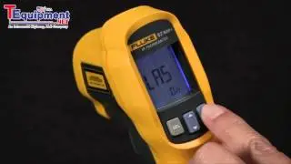 Fluke 62 Max IR Thermometer - Activating the laser pointers