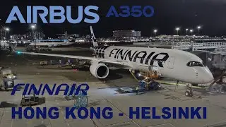 TRIP REPORT | Finnair (ECONOMY) | Airbus A350 | Hong Kong (HKG) - Helsinki (HEL)