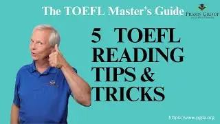 5 Time Saving Study TIPS for the TOEFL Reading Test!!